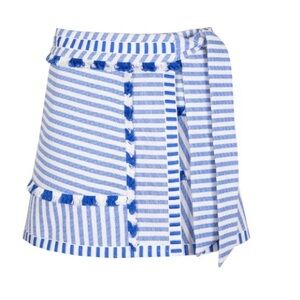 Hunter Bell Bay Skirt coastal stripe, size 6